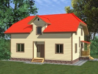 Каркасный дом 9х11 | Строительство домов в Пестово